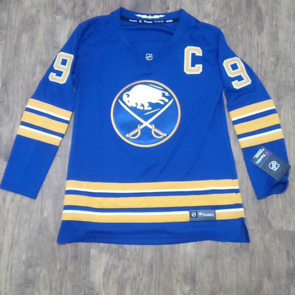 Buffalo Sabres Women's Jersey Eichel Fanatics Breakaway NWT - Picture 1 of 14